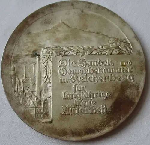 Médaille Chambre de commerce et d'industrie à Richenberg pour une collaboration fidèle (113440)