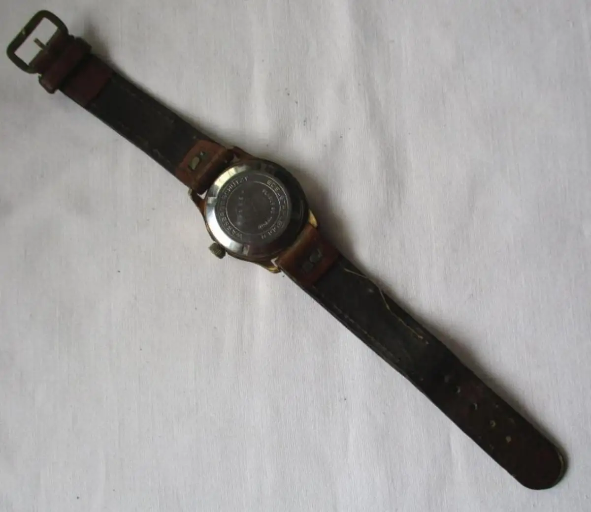 GUB Glashütte Armbanduhr 17 Rubis Kaliber 60.1 Handaufzug (140871) 2