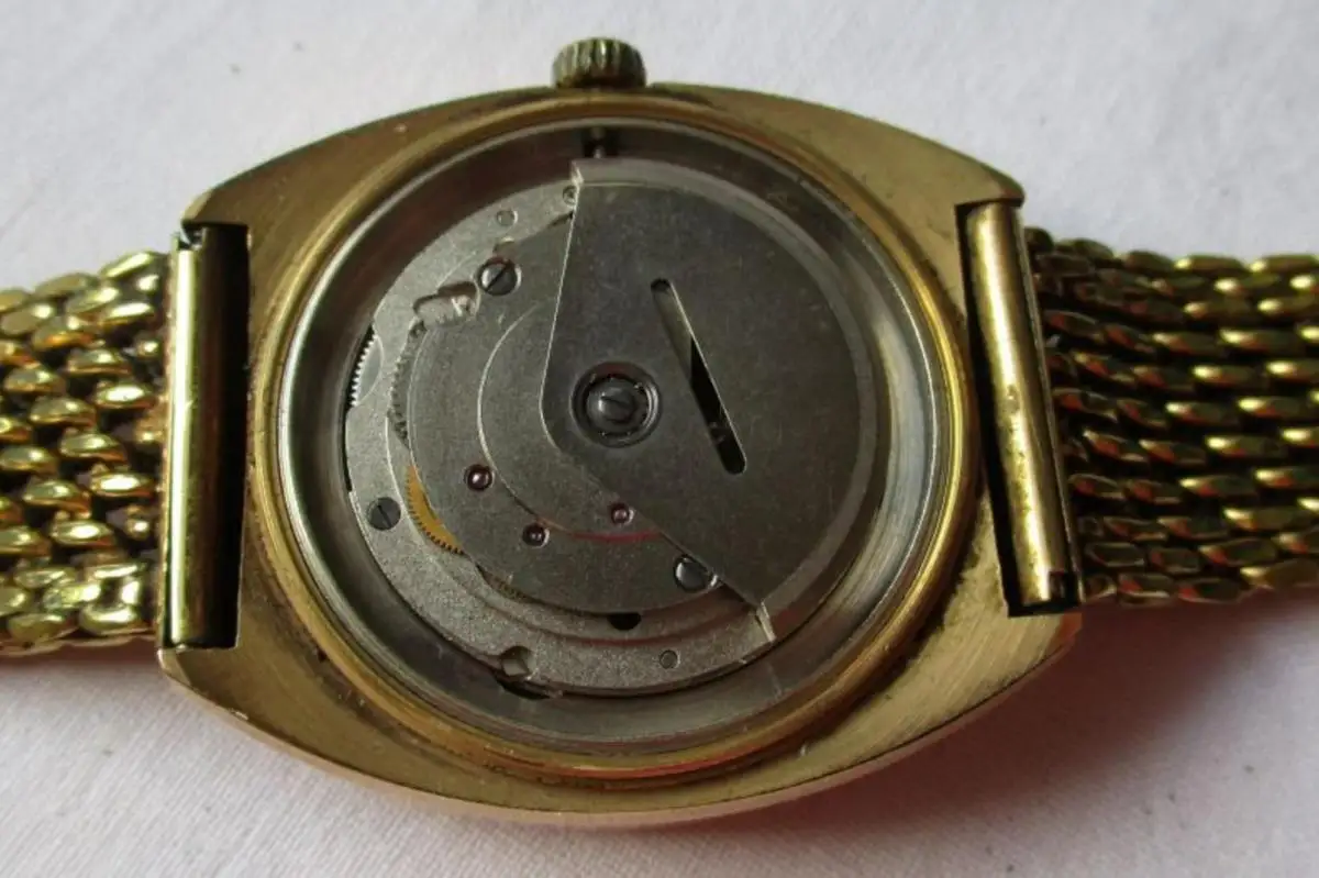 GUB Glashütte Spezichron Kaliber 11-26 Herrenarmbanduhr HAU 22 rubis (152464) 5