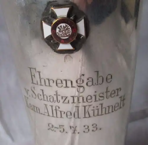 alter Becher 835er Silber Schützenbund Kreis Teltow Ehrengabe 1935 (104864)