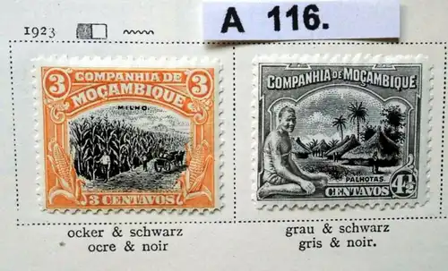 schöne hochwertige Briefmarkensammlung Mozambique portugiesische Besitzung