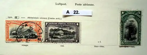 schöne hochwertige Briefmarkensammlung Belgisch Kongo 1866 bis 1926