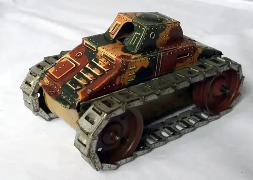 jouet en tôle rare Panzer Société Arnold A 588 vers 1940 (111640)