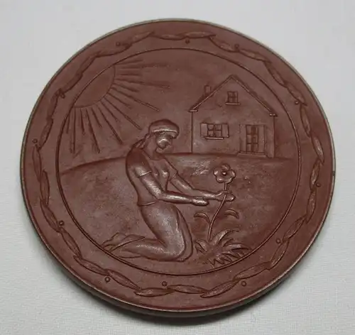 Ehrenurkunde & Medaille Zentrale Fachkommission Kleingärtner & Siedler (126771)