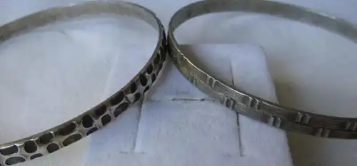 10 beaux bracelets en argent bracelet généralement 835 argent vers 1930 (123480)