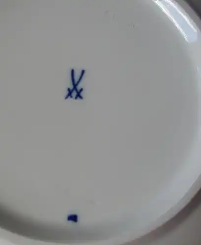 Meissen porcelaine motif oignon belle plaque perceuse Ø 21 cm (106204)