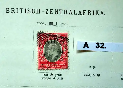 belle collection de timbres de haute qualité Colonies britanniques en Afrique à partir de 1890