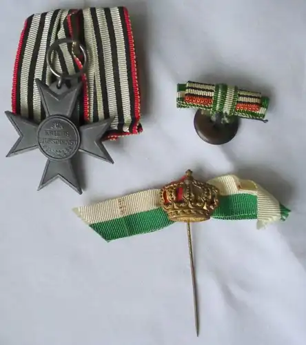 Einzelspange Preussen Kreuz für Kriegshilfsdienste 1.Weltkrieg  (100506)