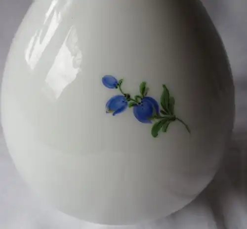 Original MEISSEN porcelaine vase fleur allemande Goldrand Tulipe H 20 cm (124952)