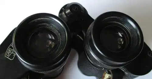 DDR Carl Zeiss Jena Fernglas 8x30 Deltrintem Gütezeichen Q1 (122192)