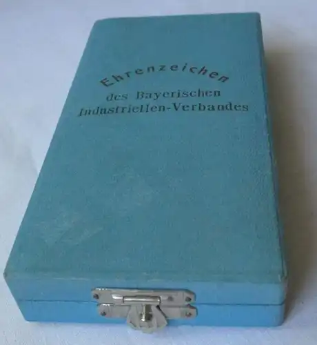 Bayern Ehrenzeichen des bayerischen Industriellen Verbandes im Etui (124683)