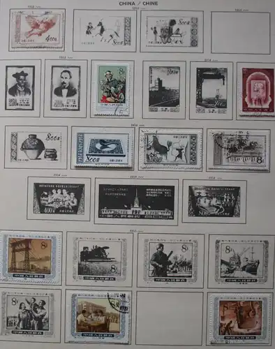 kleine Briefmarkensammlung mit 126 Marken China & Taiwan ab 1898 (119255)