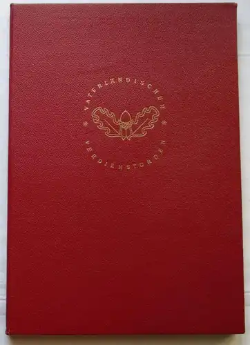 République démocratique allemande Ordre patriotique du Mérite en bronze + certificat Ulbricht 1972 (104754)