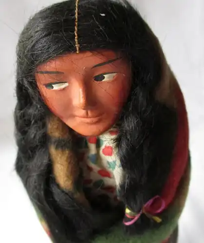 2 x "Bully Good" Skookum Indian Puppen Indianer um 1940 (124731)
