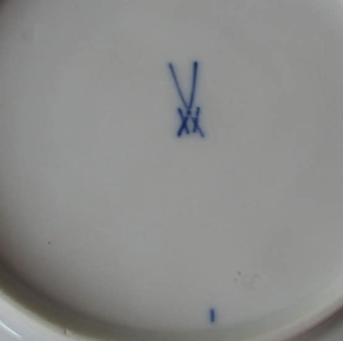 MEISSEN Porzellan Kaffeegedeck Kaffeeset deutsche Blume Goldrand 3 tlg. (124748) 3
