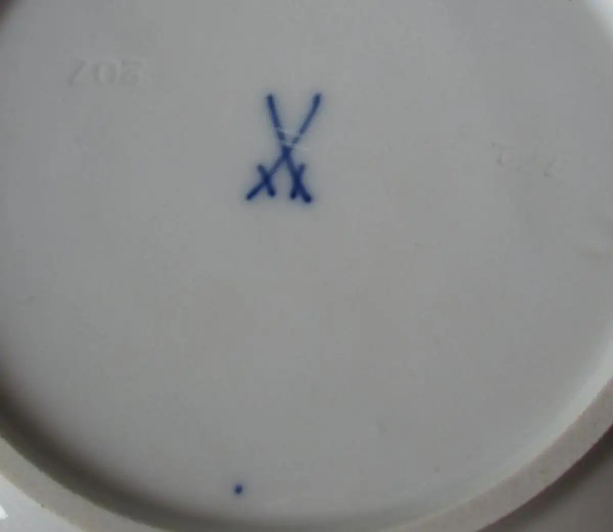 MEISSEN Porzellan Kaffeegedeck Kaffeeset deutsche Blume Goldrand 3 tlg. (124748) 6