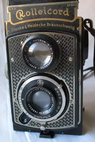 Rolleicord Franke & Heidecke Braunschweig Carl Zeiss Jena Triotar 1:4,5 (111080)