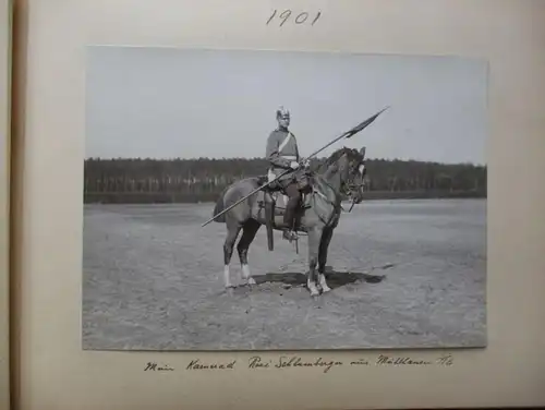 alte Fotoalbum Kriegserinnerungen mit 76 Fotos 1.Welttkrieg (116740)