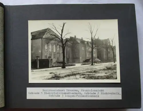 Fotoalbum des Bezirkseichamt Dresden mit zahlreichen Instrumentenfotos (113515)