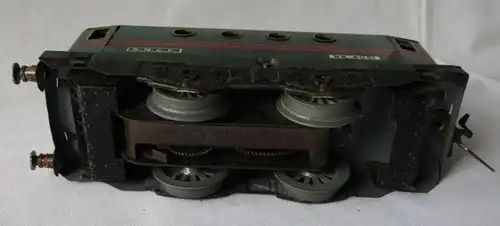 Modellbahn Konvolut Blech Spur 0 Lokomotive Hornby um 1940 OVP (102456)