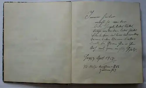 seltenes Künstler Autogramm Sammelbuch aus den Jahren 1928/1929 (110573)