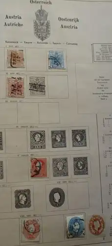collection rare de timbres Autriche à partir de 1850 (115820)