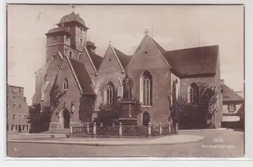 17828 Ak Zeitz Église de Michaeli 1924
