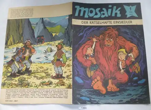 Mosaïque Abrafax numéro 1 de 1986