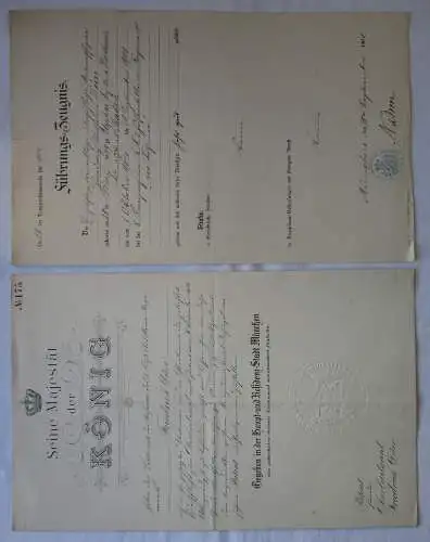 Bayern Nachlass 3. Fußartillerie Regt. MVO EK Ritterkreuz Coburg Gotha (104458)