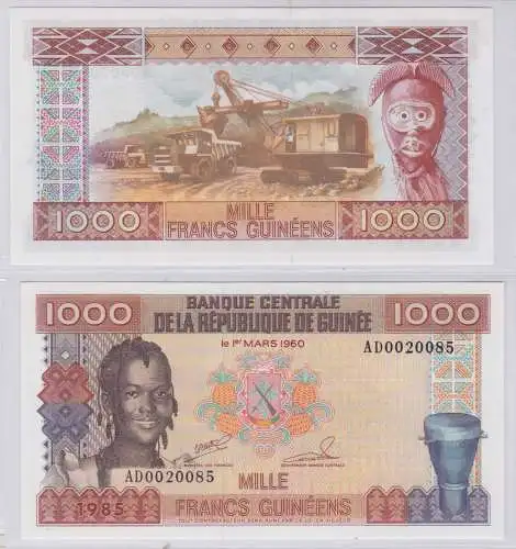 500 Franc Banknote Guinea République de Guinée (2006) bankfrisch UNC (138361)
