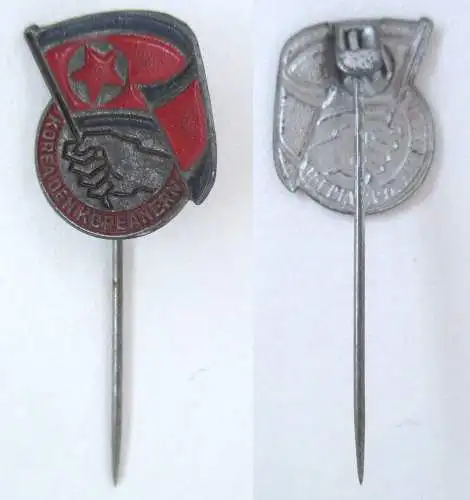 DDR Propaganda Anstecknadel "Korea den Koreanern"