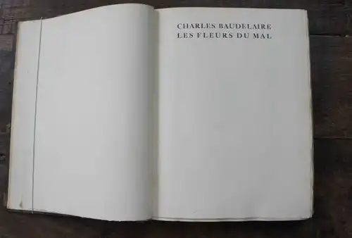 Baudelaire, Charles: Les Fleurs du Mal