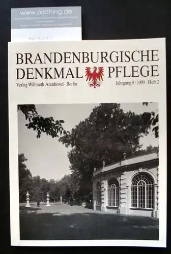 Brandenburgische Denkmalpflege. Jahrgang 8, Heft 2 / 1999.