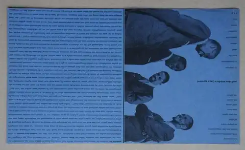 Autographes ♥ Jazz: Birdland 1956, Miles Davis, Lester Young, Bud Powell and The Modern Jazza Quartet, Carnet d'accompagnement original avec billet d 'entrée joint - signé plusieurs fois.