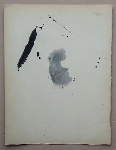 Drei Original Tuschzeichnungen von Antoni Clavé, welche als Vorlagen für den Umschlag der zweiten Nummer der von Rainer M. Gerhardt herausgegebenen Zeitschrift Fragmente verwendet wurde.