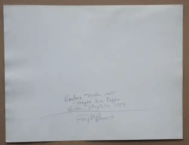 Fotographie: Konvolut von 5 schwarz/weiß Fotographien von Will McBride 7