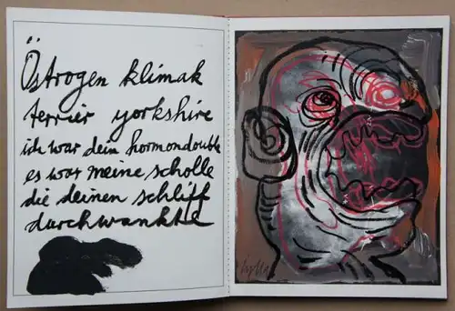 Unikatbook: ''  \' Matthias' "' Baaader Holst: Golemeimer. Dessins Klaus Zylla.