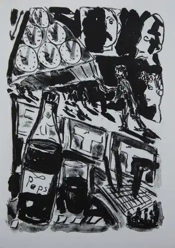 Müller, Heiner: Wolokolamsker Chaussee IV et V. - A. R. Penck Lithographies.