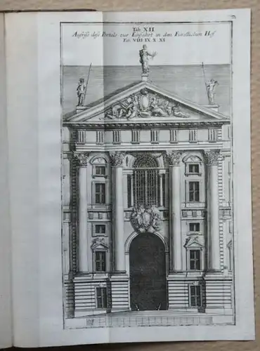 Sturm, Leonhard Christoph: Ordre complet de grands pallais de messieurs [..] [et] Un stuc principal très nécessaire L'instruction complète [...] des appartements de campagne et Meyereyen spécialement devant les vobn nobles [."]