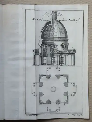 Sturm, Leonhard Christoph: Ordre complet de grands pallais de messieurs [..] [et] Un stuc principal très nécessaire L'instruction complète [...] des appartements de campagne et Meyereyen spécialement devant les vobn nobles [."]