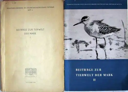Beiträge zur Tierwelt der Mark I (und) II.