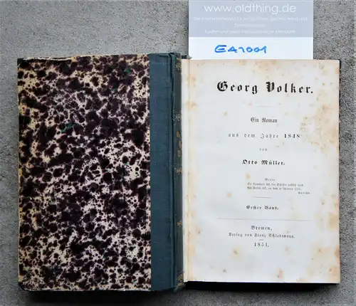 Müller, Otto: Georg Volker. Ein Roman aus dem Jahre 1848.