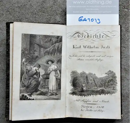 Justi, Karl Wilhelm: Gedichte.