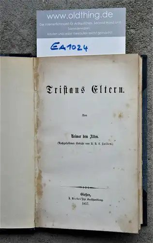 Follen, A.A.L: Tristans Eltern.