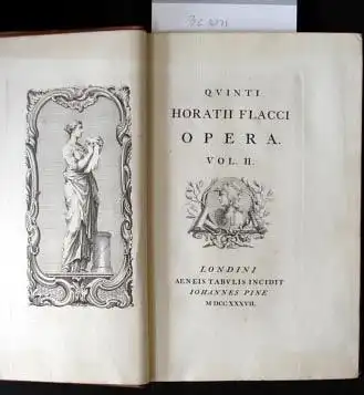 Horatius Flaccus Quintus.: Opera. Vol.II.