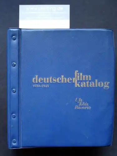 Kraatz, Karl L. (Hrsg.): deutscher filmkatalog 1930-1945. Ufa Tobis Bavaria. Alphabetisches Verzeichnis.