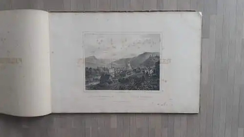 Scheuren, Caspar: Le Thal de proximité. De l'origine de la proximité jusqu'à son estuaire dans le Rhin. Accueillé selon la nature par J.C. Schuren. Dessiné..