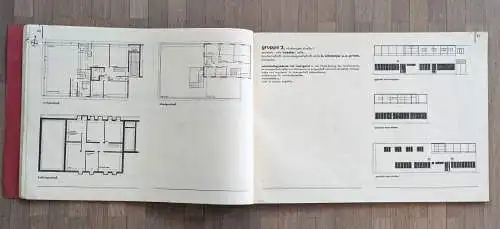 Gropius, Walter: Ausstellung Karlsruhe, Dammerstock-Siedlung: Die Gebrauchswohnung. Veranstaltet von der Landeshauptstadt Karlsruhe vom 29. September bis zum 27. Oktober 1929. 23 Typen, 228 Wohnungen. Oberleitung Professor Dr. W. Gropius. 