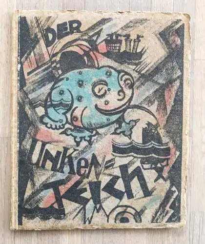 Anonym: Der Unkenteich in allen Räumen der Jacobi-Halle. Wird erst entdeckt um 12 Uhr Nachts! Nachdem schon etzliche feuchte Flüsse ihrem Bestimmungsort entgegengingen. - Artig singt der Frosch - solang er nüchtern ist - darum laßt die Frösche...