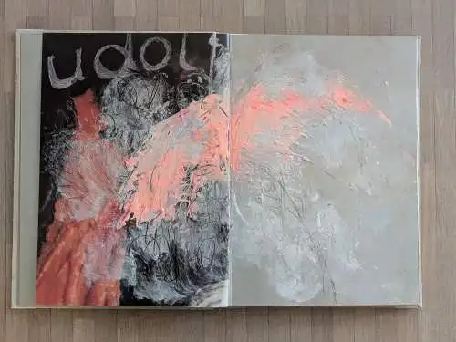 [Polanszky Rudolf | Eisendle Helmut]: Akt mit H. [Buch mit Original Malereien]